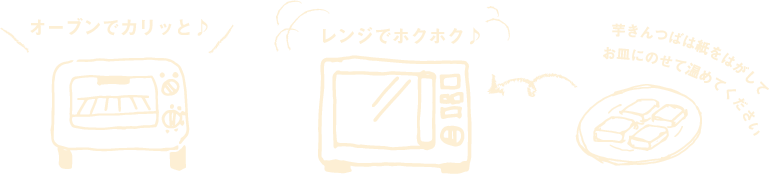 食べ方イラスト